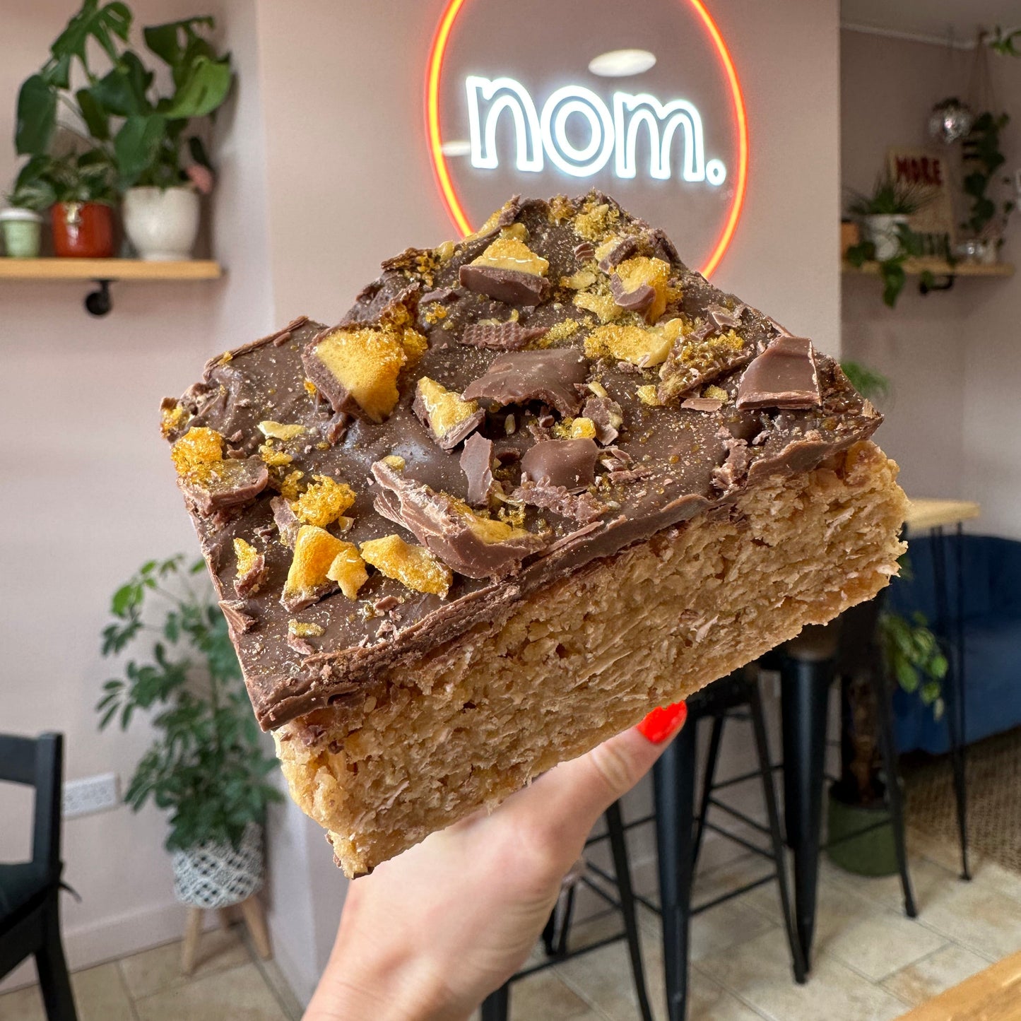 Honeycomb Flapjack